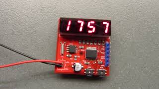 7-segment Mini Clock using PIC16F628A and DS1307 RTC