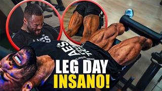 LEG DAY INSANO DO VICTOR LELIS | NO LIMITE DA DOR!