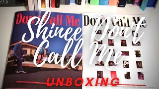 SHINee Don't Call Me 7th Album Unboxing