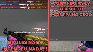 WAST HUMILHOU O GAULES, STREAMER ENSINA A COMO TER MAIS FPS - CLIPES MAIS ASSISTIDOS DE CS DE HJ V6