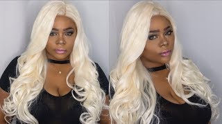 Ummm she BOLD & PLATINUM WHITE!!! 😱 wig review | Ft. Morvally (Amazon Seller)