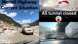 Kya abhi manali jana safe hai? | Delhi to Manali Highway Latest Update | Manali after flood 2023 |