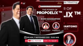 Billionaires Enterprise Meeting✨ THE POWER OF PROPOELIX ✨