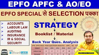 LABOUR LAW | ACCOUNTS | STRATEGY | BACK YEAR ANALYSIS | UPSC EPFO APFC AO EO Best Online Course #1