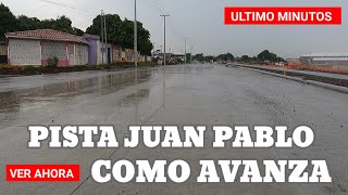 Nicaragua lluvias y la pista Juan Pablo