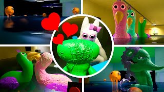 JUMBO JOSH LOVED BANBLEENA UNDERWATER JUMPSCARES GARTEN OF BANBAN STINGER FLYNN, JESTER, OPILA BIRDS