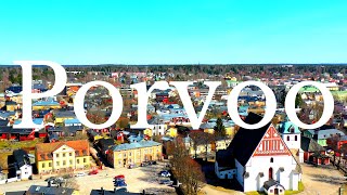 Old City #Porvoo, Finland, 4K Drone Video