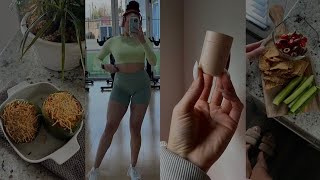 VLOG: biggest flat tummy secret, i really injured myself, meal prep w/ me & in my healthy girl era