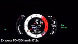 2018 Lexus LC500 5.0 V8 477KM - acceleration 80-120 km/h