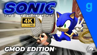 Sonic The Hedgehog 2019 Trailer but Recreation of GMOD (4K)