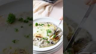 CREAMY MUSHROOM CHICKEN