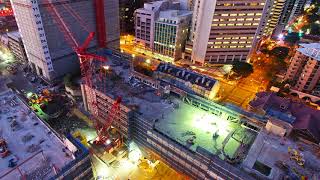 170731 Timelapse Margaret St overpass