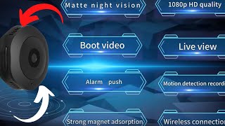 Security Camera WiFi Mini FULL HD Magnetic Tutorial for Use best Viewing 2020 Does it Work?