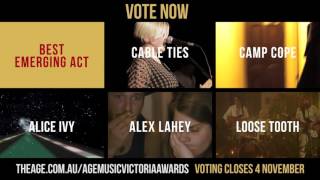 THE AGE MUSIC VICTORIA AWARD NOMINATIONS ARE IN