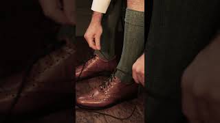 How to tie Ghillie Brogue Laces | Kilt Outfit How To Guide