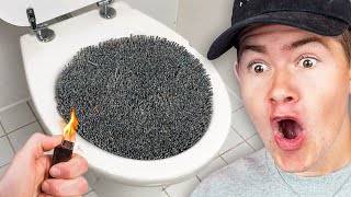 Toilet vs 10.000 Sterretjes!