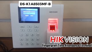 Why Choose Hikvision K1A8503 for Time Attendance? 🎥🔓