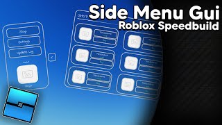 Side Menu Gui // Roblox Speedbuild