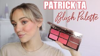 NEW Patrick Ta Major Headlines Blush Palette Review & First Impressions!