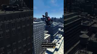 Free Roaming Is Best! #gaming #gamingconsole #ps5 #spidermanmilesmorales