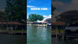 Beautiful Day on Boat!!☀️🚤🌊 #florida #boat #sarasota #saltlife #bradenton #shorts