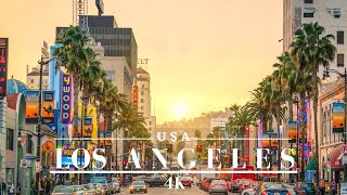 Los Angeles Timelapse 🇺🇸 4K California Drone /Cinematic Drone Footage