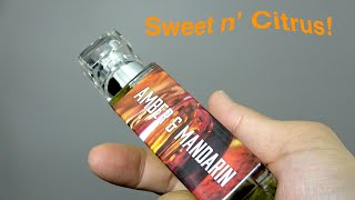 Dua Fragrances - Amber and Mandarin, Superior Amber but with lightness and citrus!