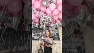 Надула 100 шаров с одного баллона #воздушныешары #youtubeshorts #блог #видео #шортс