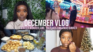 VLOGMAS / WinterWonderland, Hosting Xmas Dinner, Prep