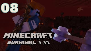 Odc. 8 | NAJLEPSZY ŁUK KONTRA NETHER I KOMNATA ŚMIERCI! | Minecraft Survival 1.17 | Nitka_Gra 2021