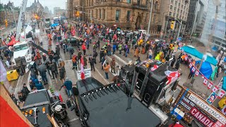 ✅ FREEDOM CONVOY OTTAWA 2022 | Police Making Arrests?