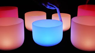 Release Tension Boost Positive Energy - Crystal Singing Bowls Healing Sound Bath 432Hz