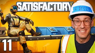 Let's theory-craft a factory — SATISFACTORY 1.0 blind playthrough (11)