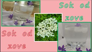 RECEPT☀️~ SOK OD ZOVE~☀️🍹 🥤  #recepti #138 #100