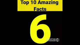 Top 10 Amazing Facts #shorts#