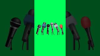 News Mic 🎤 Green Screen No Copyright #subscribe #shorts #greenscreen #news #trending