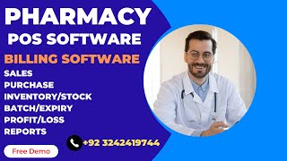 Free Pharmacy Point of Sale Billing and Inventory Software - Medical Store Billing Software