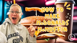 Making The McDonalds McMuffin At Home, But BETTER .| Lizze Gordon Vlogs