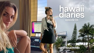 A VERY RAINY VLOG!! (very) rainy days, life updates, working from home | hawaii diaries ep. 04