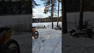 Cross enduro ice riding #shorts #4-700 #4_700melnikov