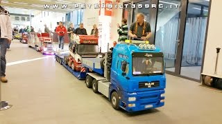 Grand parade of trucks large scale in Wels modellbau 2015