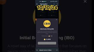 New Combo from TapCoin: 10/10/24🔗Join Link - TapCoinsBot 💡Don't Forget to claim hourly reward