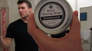 WSP Rustic Shaving Soap - Shave Review