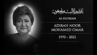 ALFATIHAH ADIBAH NOOR MENINGGAL DUNIA