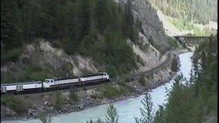 Rocky Mountaineer east of GOlden in 2001.