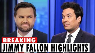 Jimmy Fallon Highlights The Moment JD Vance Broke The 'First Rule Of Fake News'