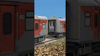 LHB AC Chair Coupling RED LHB TRAINS | Train Simulator 2024 #shorts #viral #shortvideo #short