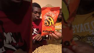 TRYING REESES POPCORN #trendingshorts #viral #shorts