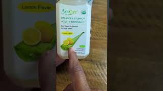 AloeCure USDA Organic Aloe Vera Juice Lemon Flavor #review #aloevera #bestseller