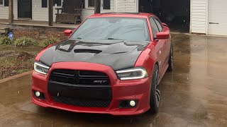 Getting caught by police doing a burnout in my SRT8 Charger!